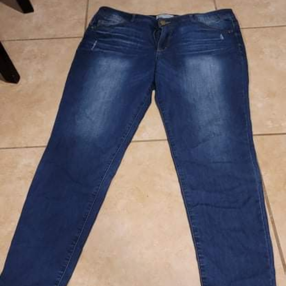Artisan crafter jeans sz 16 dark blue